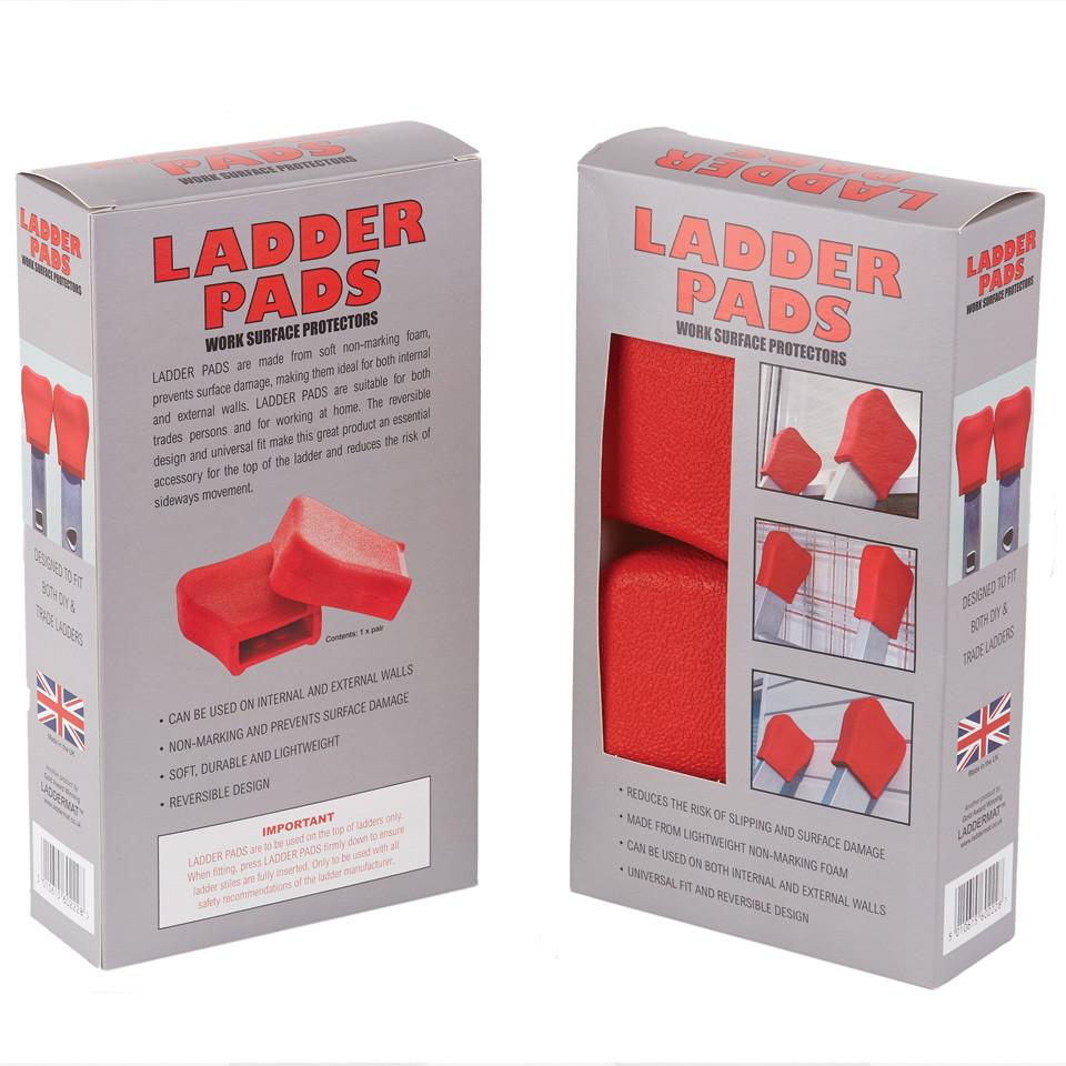 STOP Marking the Wall With Your Ladder!! Ladder Pads Mitts Covers 