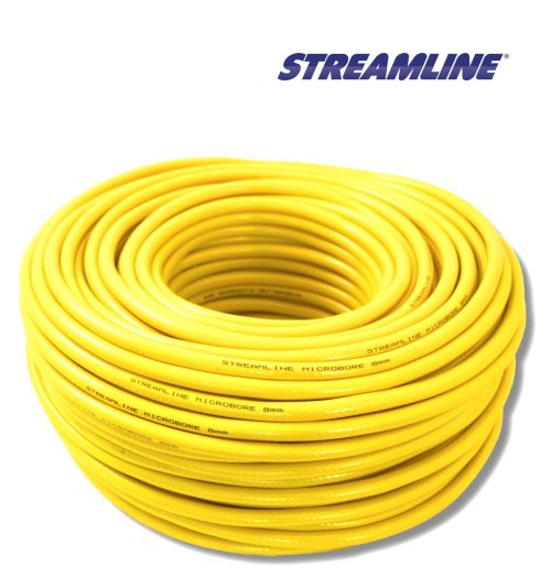 Streamline Hose 6mm & 8mm bore Yellow